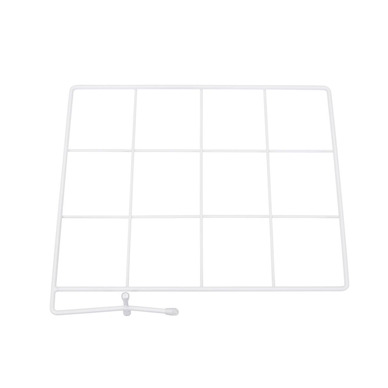 Household Essentials 12" White Shelf Dividers, 2ct.